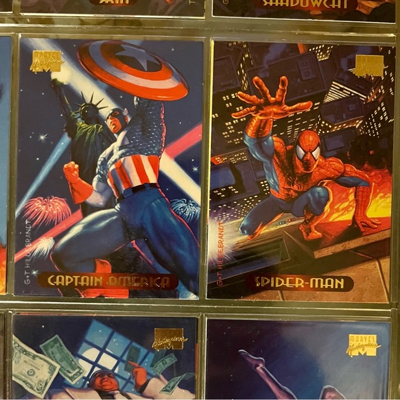 1992-1994 Marvel Comics Trading Cards - Picture 7 of 14